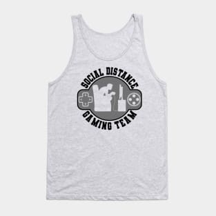 Social Distancing Gaming Gamer Corona Covid-19 Tank Top